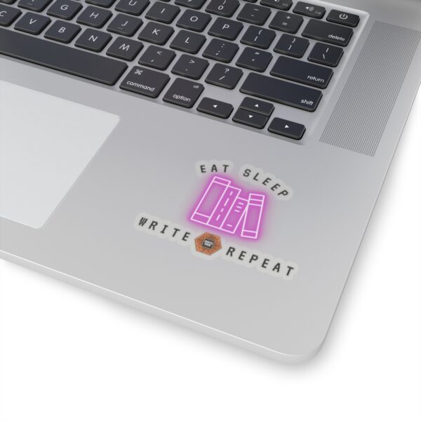 Eat, Sleep, Write, Repeat Sticker - Image 5