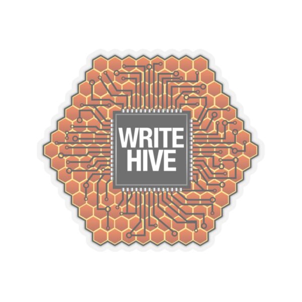 WriteHive Logo Sticker - Image 7