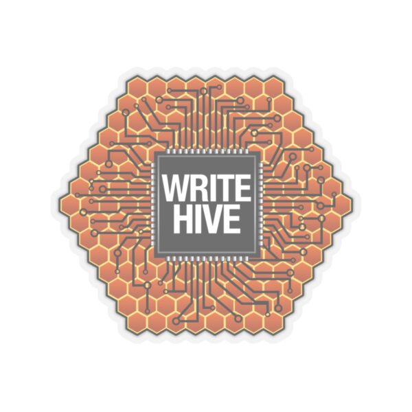 WriteHive Logo Sticker - Image 2