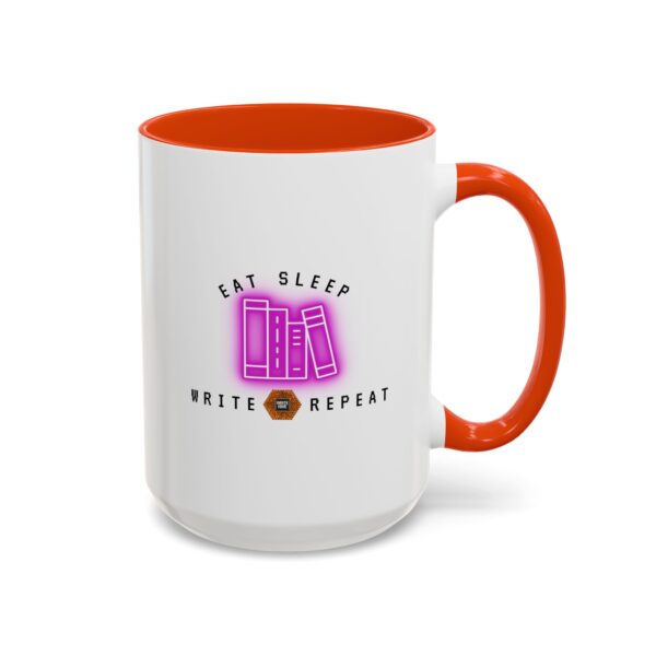 Eat, Sleep, Write, Repeat Mug - Image 2