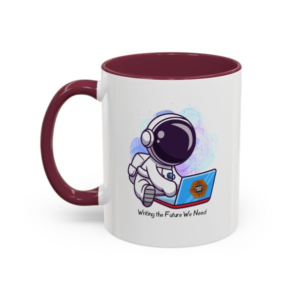 Plot the Astronaut Writing Mug - Image 4